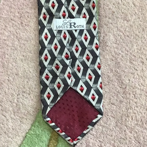 Louis Roth hand sewn 100% Italian silk - Picture 2 of 4